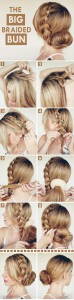 The Big Braided Bun Tutorial